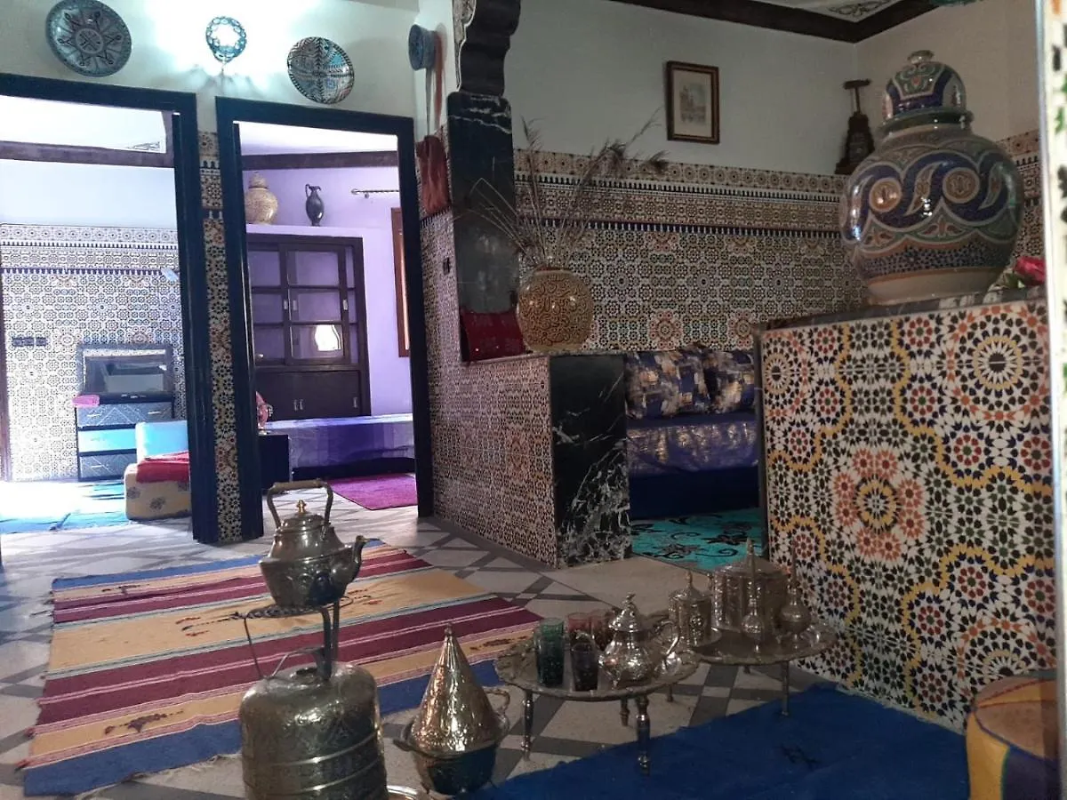 Apartment Mini Riad Family Chez Adil Batha Fès Marokko